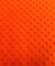 Bright Orange Minky Dot Fabric by the Yard, 60" Wide Ultra-Soft Plush Minky Fabric for Baby Blankets, Nursery Decor, Plush Toys & Sewing